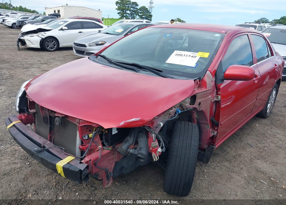2010 TOYOTA COROLLA LE VIN: 1NXBU4EE7AZ271653