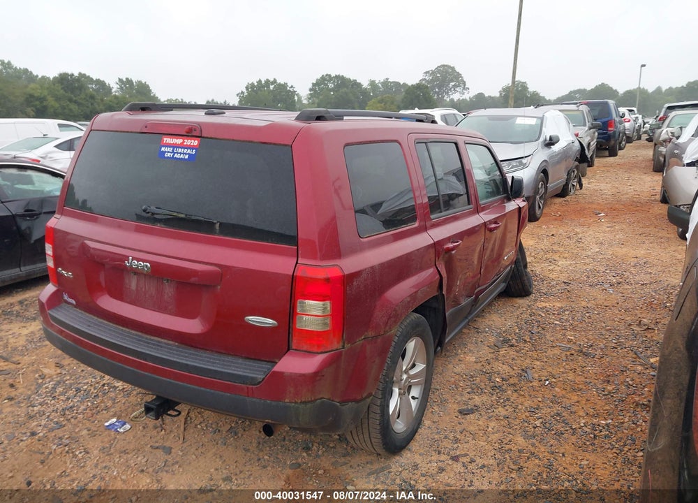 2015 JEEP PATRIOT LATITUDE VIN: 1C4NJRFB8FD190146