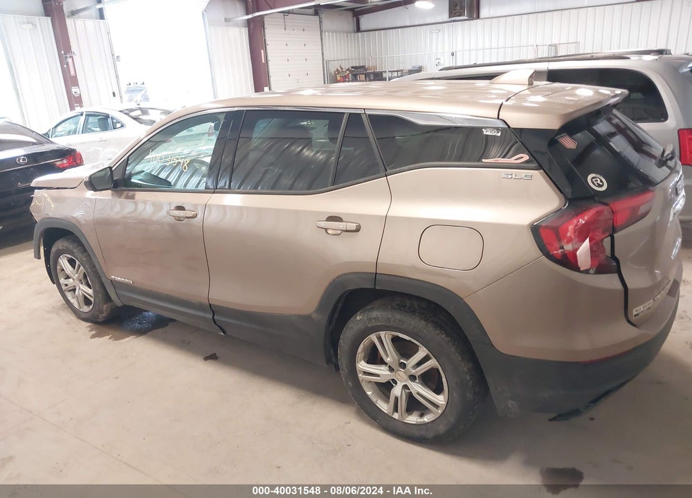 2018 GMC TERRAIN SLE VIN: 3GKALTEV4JL218405