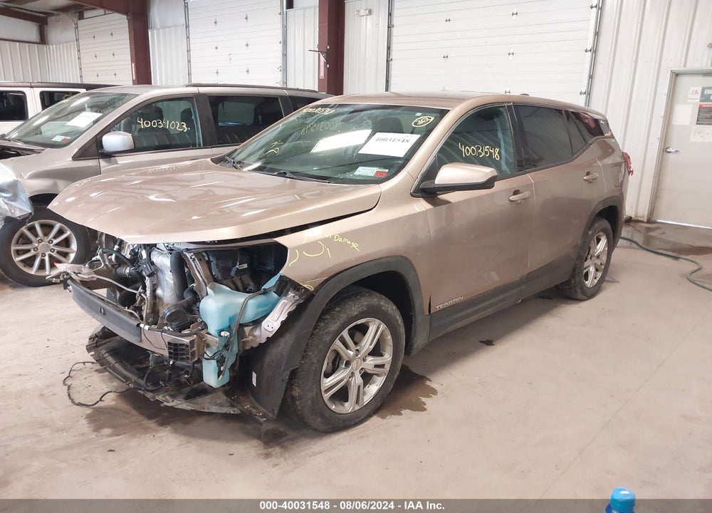 2018 GMC TERRAIN SLE VIN: 3GKALTEV4JL218405