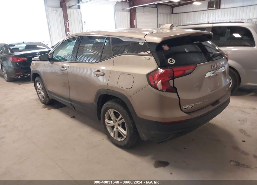 2018 GMC TERRAIN SLE VIN: 3GKALTEV4JL218405