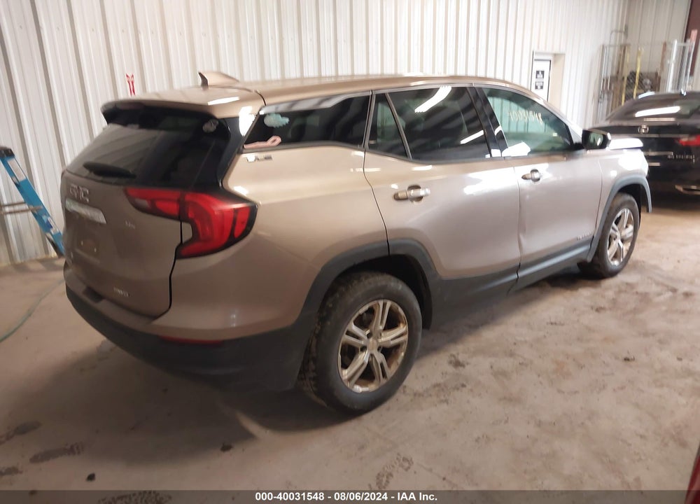 2018 GMC TERRAIN SLE VIN: 3GKALTEV4JL218405