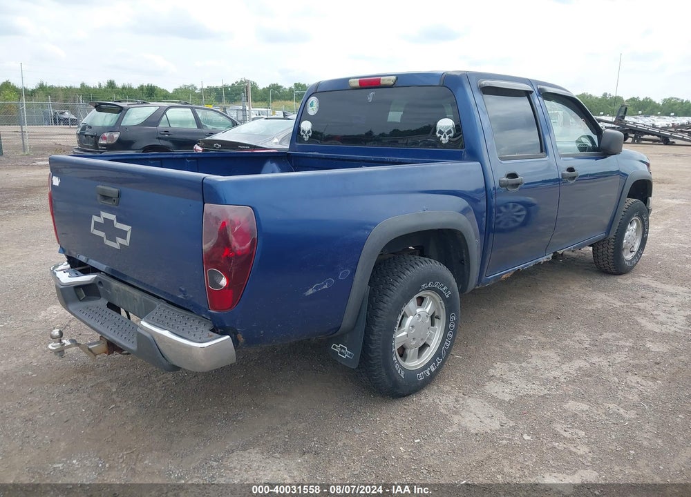 2006 CHEVROLET COLORADO LT VIN: 1GCDT138268133501