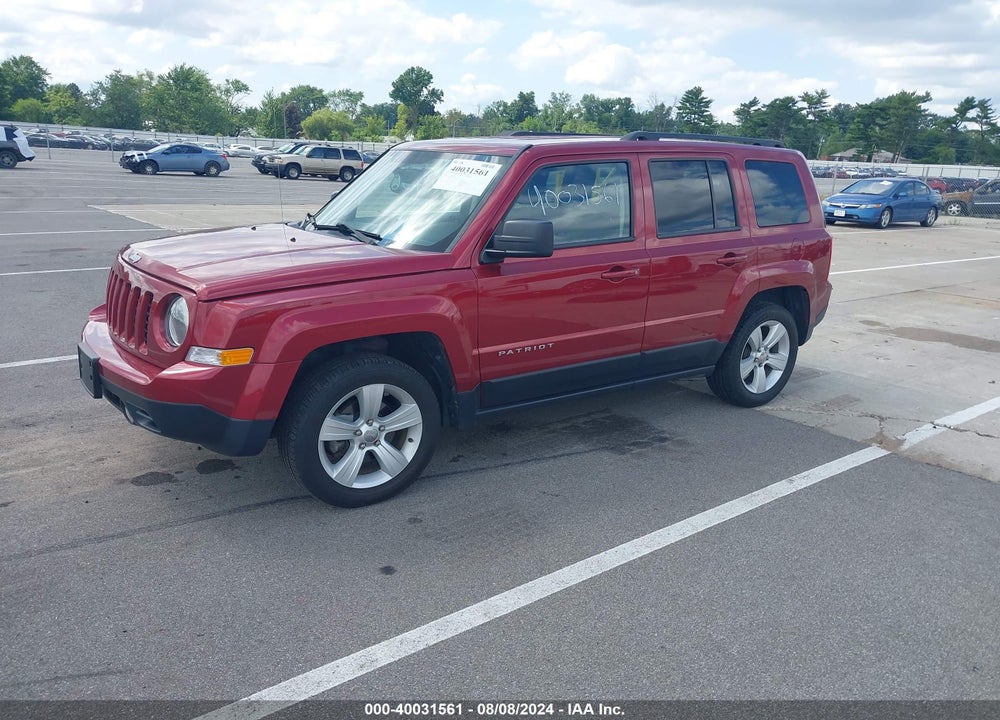2017 JEEP PATRIOT LATITUDE FWD VIN: 1C4NJPFA7HD116344