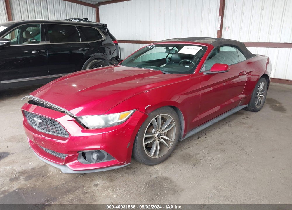 2015 FORD MUSTANG ECOBOOST PREMIUM VIN: 1FATP8UHXF5343715