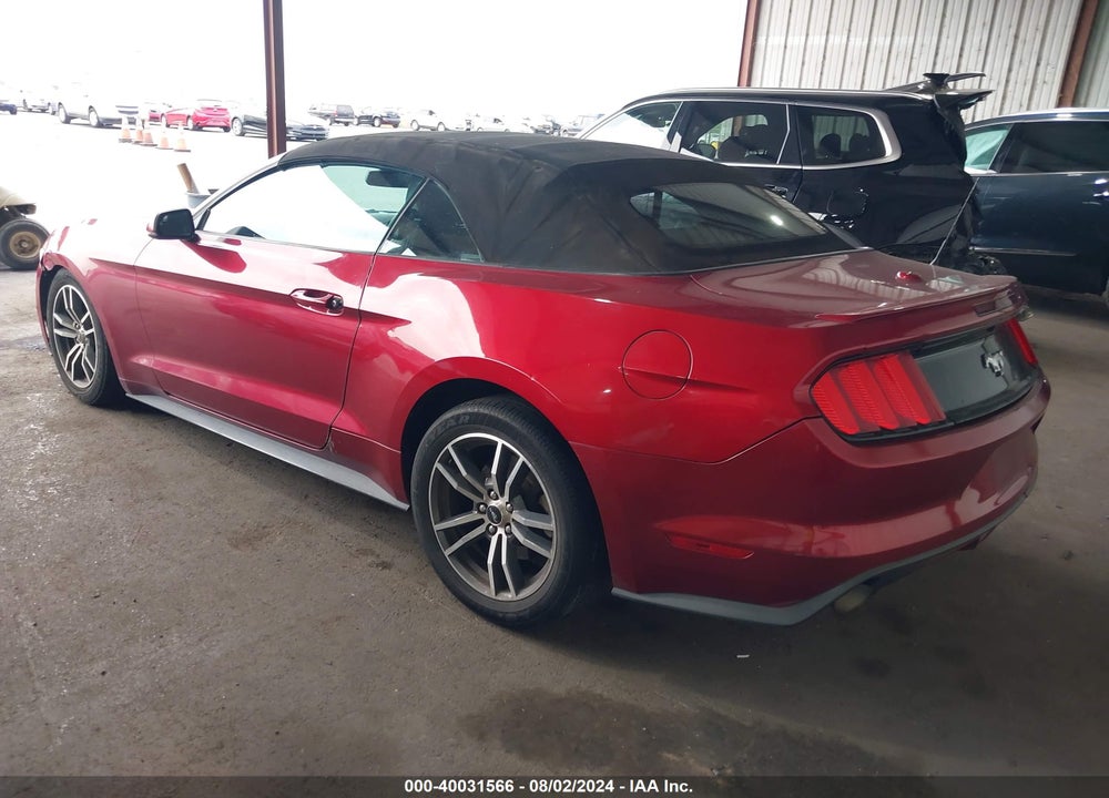 2015 FORD MUSTANG ECOBOOST PREMIUM VIN: 1FATP8UHXF5343715