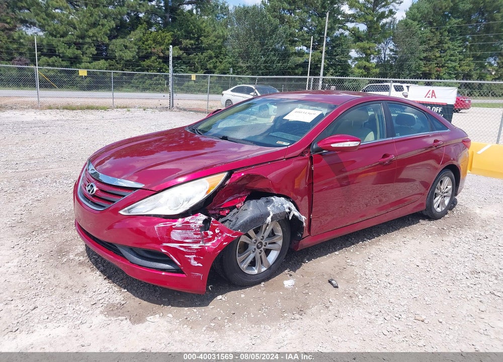 2014 HYUNDAI SONATA VIN: 5NPEB4AC6EH947389