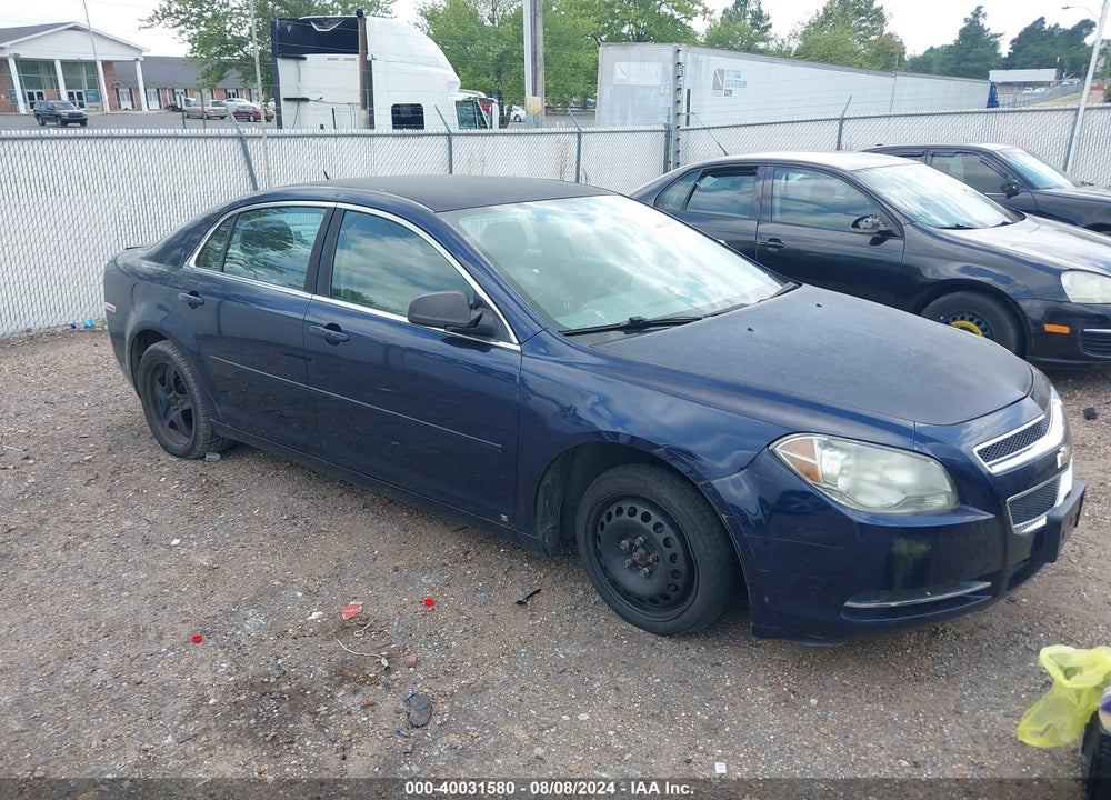 2009 CHEVROLET MALIBU LS VIN: 1G1ZG57N994184533