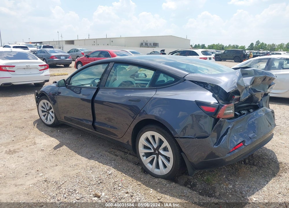 2023 TESLA MODEL 3 REAR-WHEEL DRIVE VIN: 5YJ3E1EA7PF651658