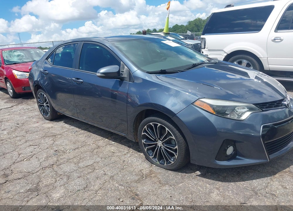 2016 TOYOTA COROLLA S PLUS VIN: 2T1BURHE5GC722761