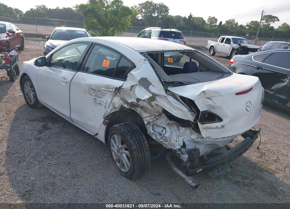 2012 MAZDA 3 I TOURING VIN: JM1BL1V75C1564110