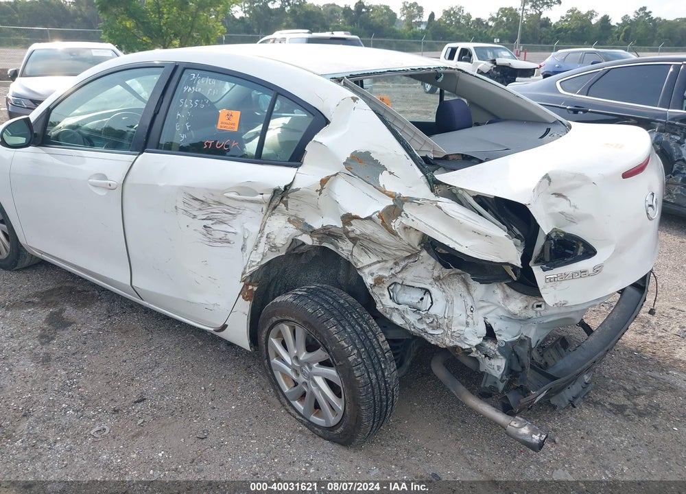 2012 MAZDA 3 I TOURING VIN: JM1BL1V75C1564110