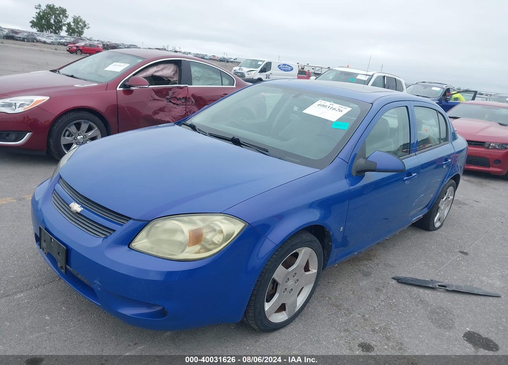 2008 CHEVROLET COBALT SPORT VIN: 1G1AM58B887257074