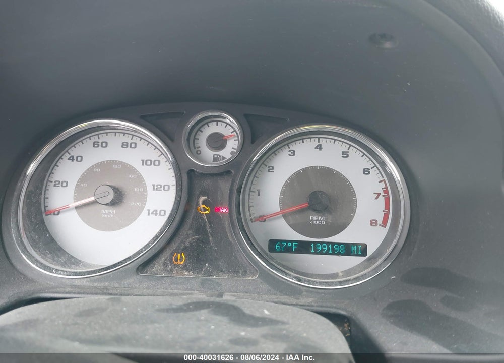 2008 CHEVROLET COBALT SPORT VIN: 1G1AM58B887257074