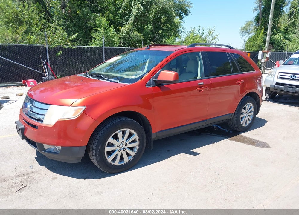 2007 FORD EDGE SEL PLUS VIN: 2FMDK39C17BB29945