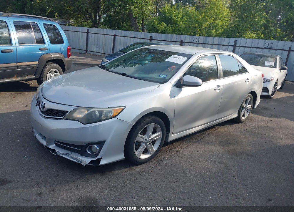 2014 TOYOTA CAMRY SE VIN: 4T1BF1FK0EU807457