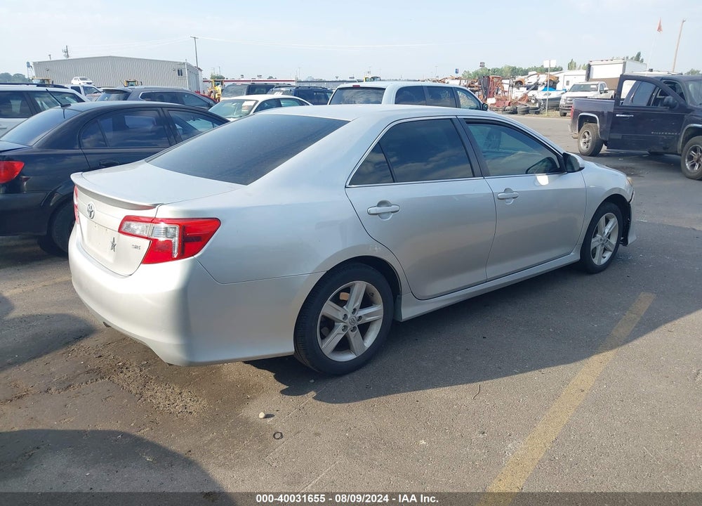 2014 TOYOTA CAMRY SE VIN: 4T1BF1FK0EU807457