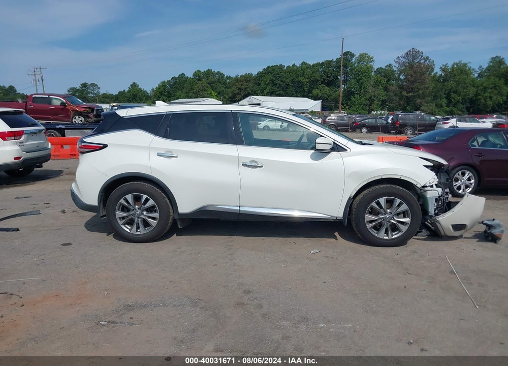 2018 NISSAN MURANO S VIN: 5N1AZ2MH3JN181164
