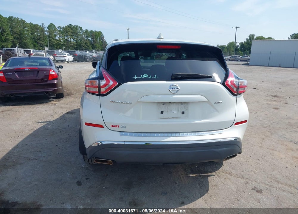 2018 NISSAN MURANO S VIN: 5N1AZ2MH3JN181164