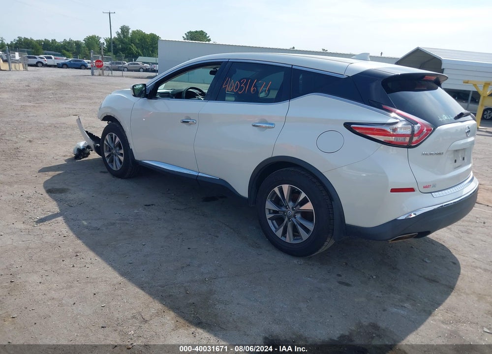 2018 NISSAN MURANO S VIN: 5N1AZ2MH3JN181164
