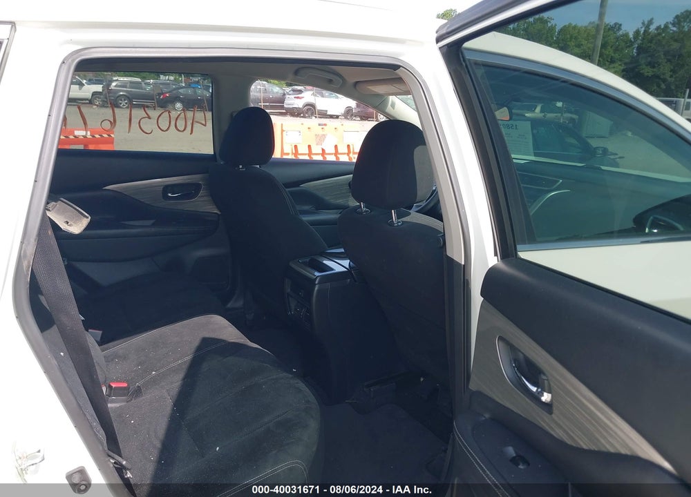 2018 NISSAN MURANO S VIN: 5N1AZ2MH3JN181164