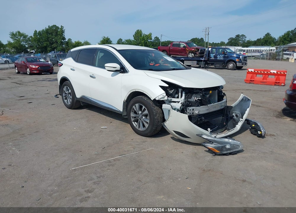 2018 NISSAN MURANO S VIN: 5N1AZ2MH3JN181164