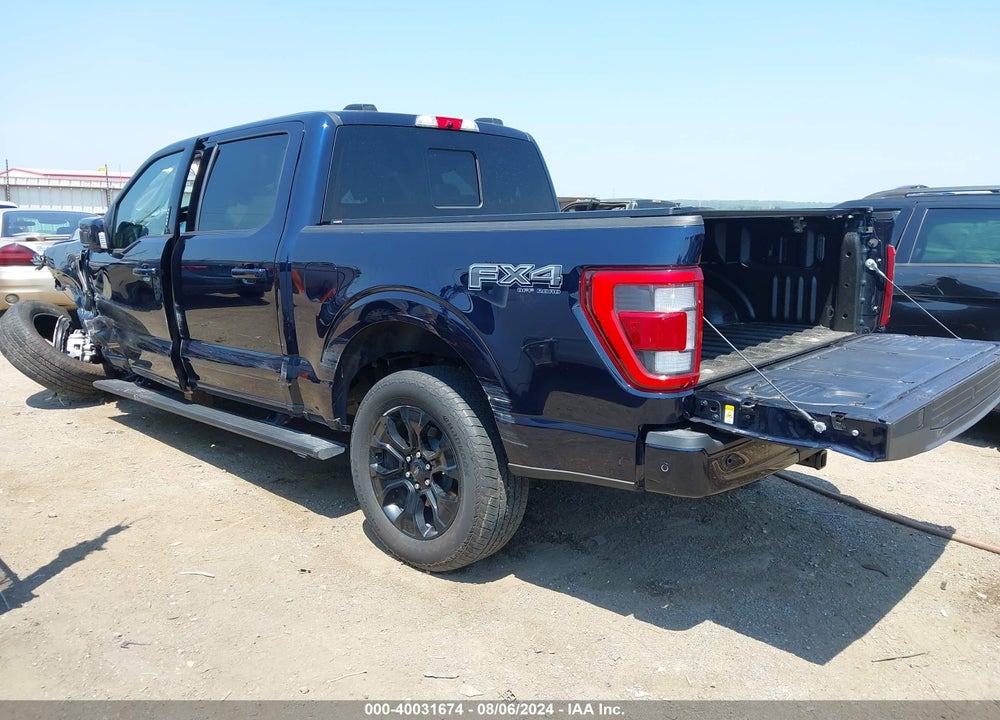 2022 FORD F-150 PLATINUM VIN: 1FTFW1ED3NFC17217