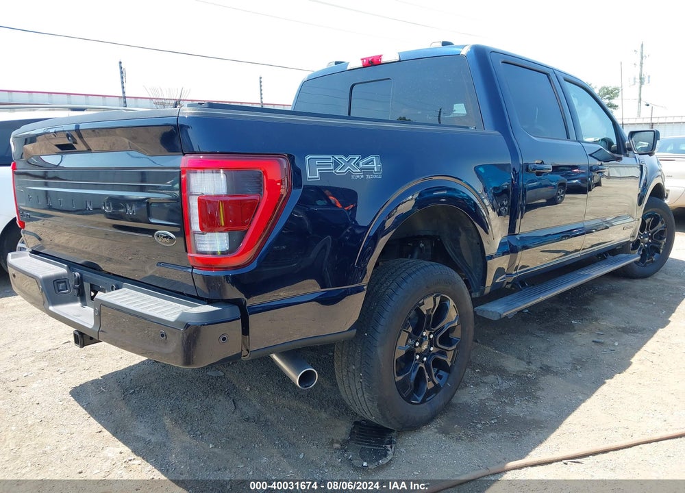 2022 FORD F-150 PLATINUM VIN: 1FTFW1ED3NFC17217