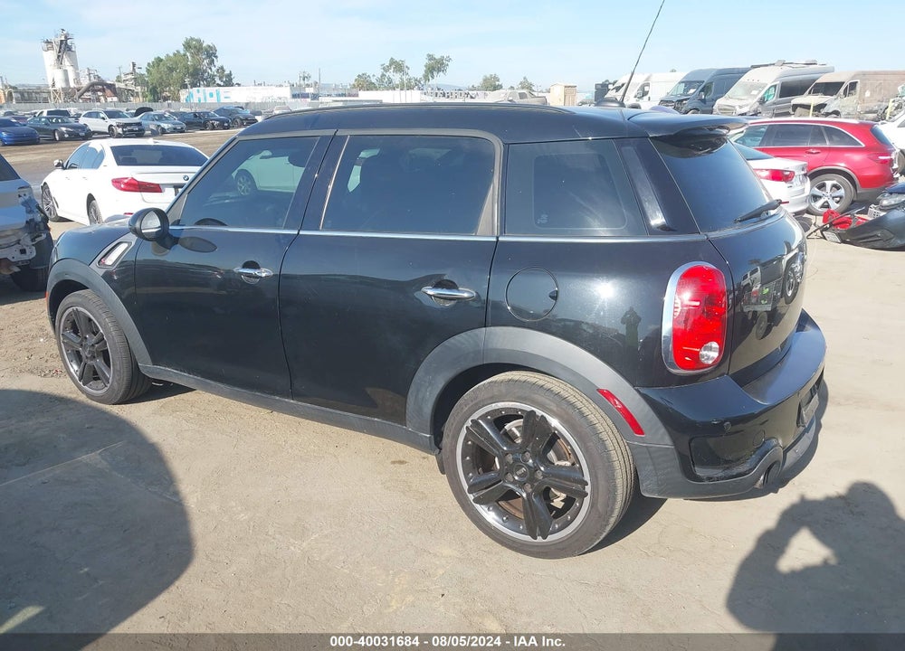 2012 MINI COOPER S COUNTRYMAN VIN: WMWZC3C52CWL86880