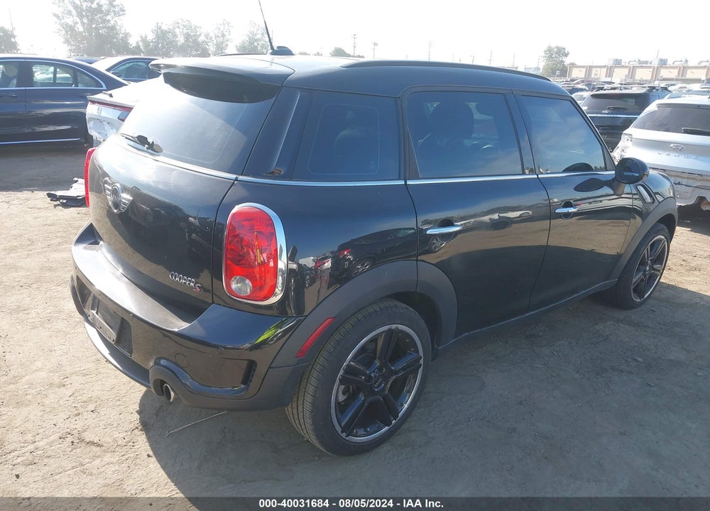 2012 MINI COOPER S COUNTRYMAN VIN: WMWZC3C52CWL86880