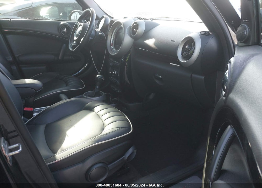 2012 MINI COOPER S COUNTRYMAN VIN: WMWZC3C52CWL86880
