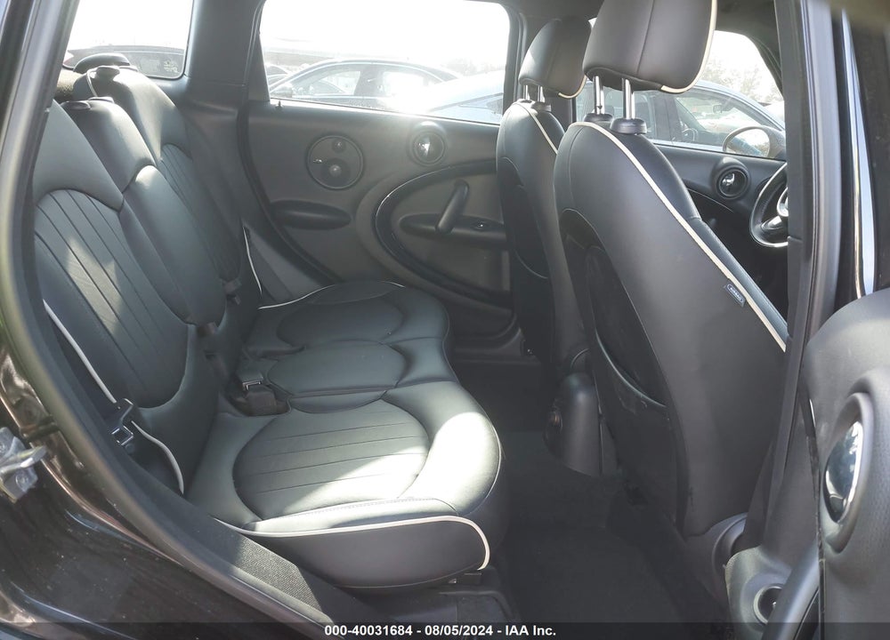 2012 MINI COOPER S COUNTRYMAN VIN: WMWZC3C52CWL86880