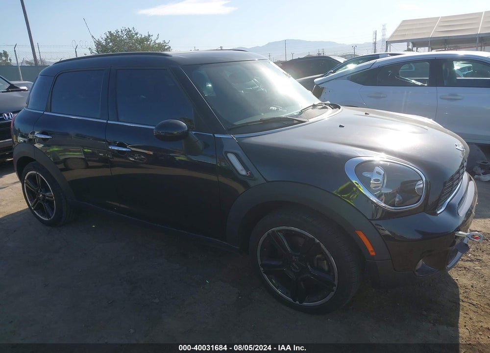 2012 MINI COOPER S COUNTRYMAN VIN: WMWZC3C52CWL86880