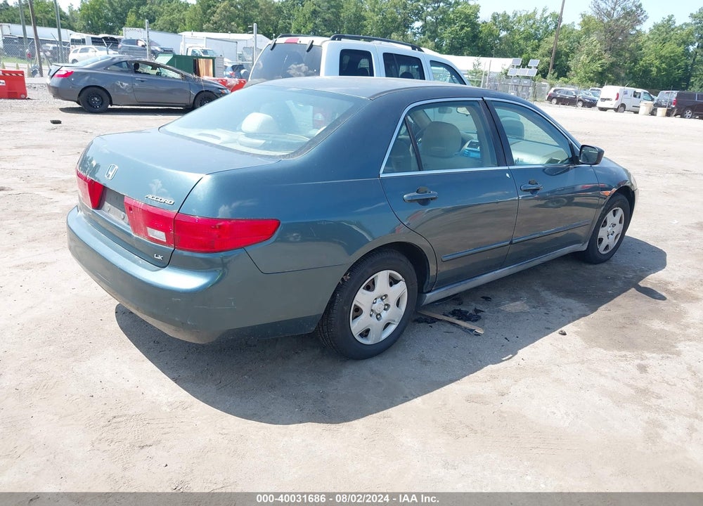 2005 HONDA ACCORD 2.4 LX VIN: 1HGCM564X5A127284