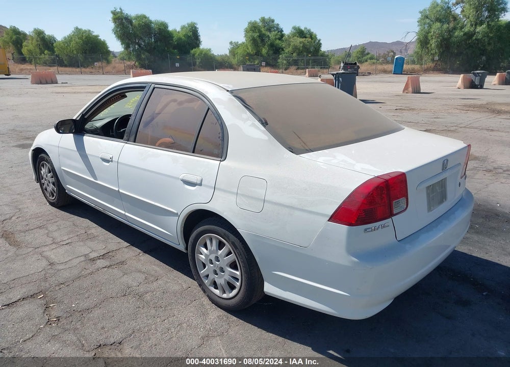 2004 HONDA CIVIC LX VIN: 2HGES16634H596922