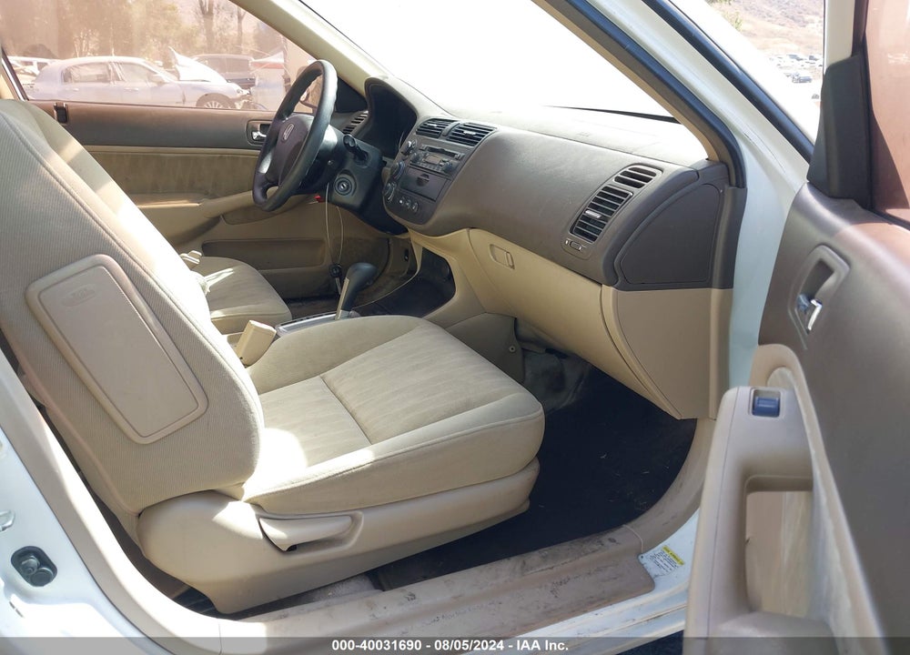 2004 HONDA CIVIC LX VIN: 2HGES16634H596922