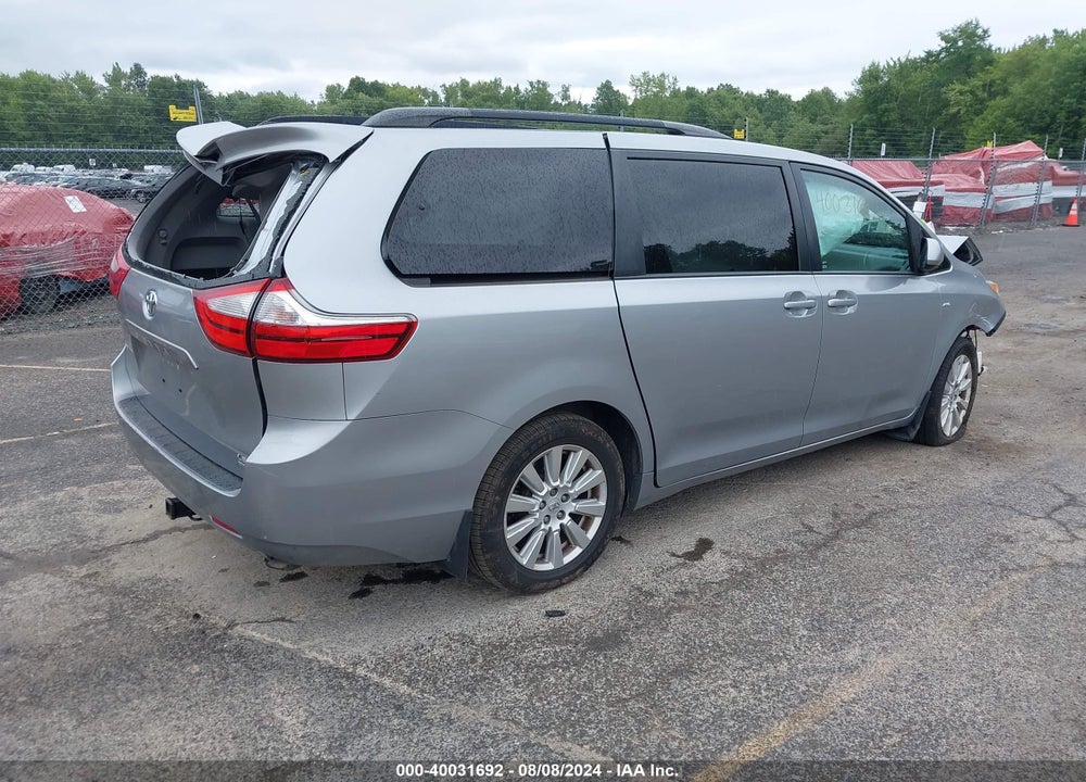 2017 TOYOTA SIENNA LE 7 PASSENGER VIN: 5TDJZ3DC7HS163530