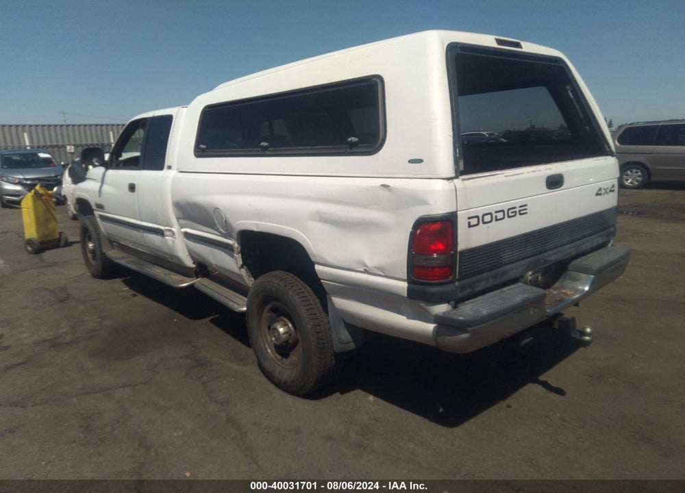 1999 DODGE RAM 2500 ST VIN: 1B7KF2368XJ645440