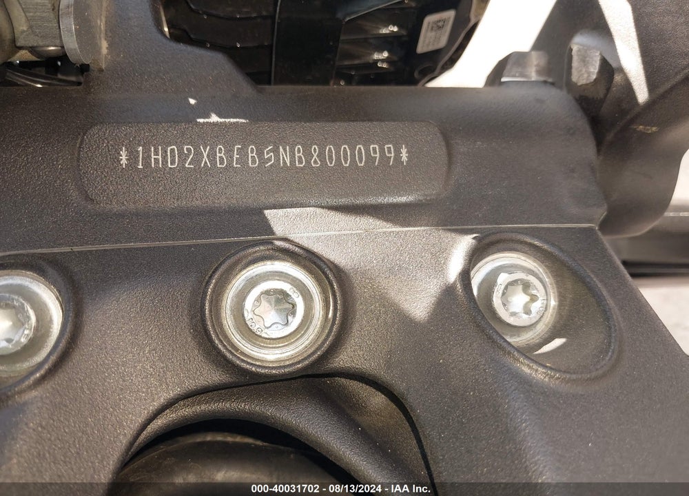 2022 LIVEWIRE LW1 VIN: 1HD2XBEB5NB800099