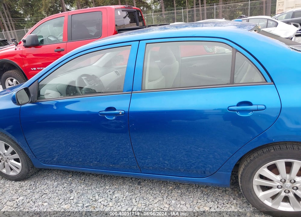 2009 TOYOTA COROLLA LE VIN: 1NXBU40E39Z099138