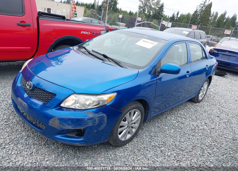 2009 TOYOTA COROLLA LE VIN: 1NXBU40E39Z099138