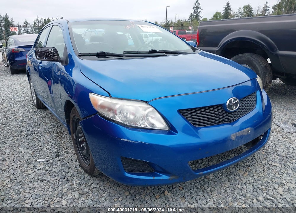2009 TOYOTA COROLLA LE VIN: 1NXBU40E39Z099138