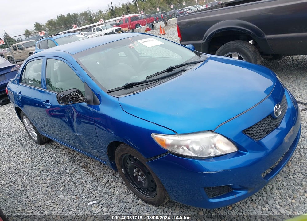 2009 TOYOTA COROLLA LE VIN: 1NXBU40E39Z099138