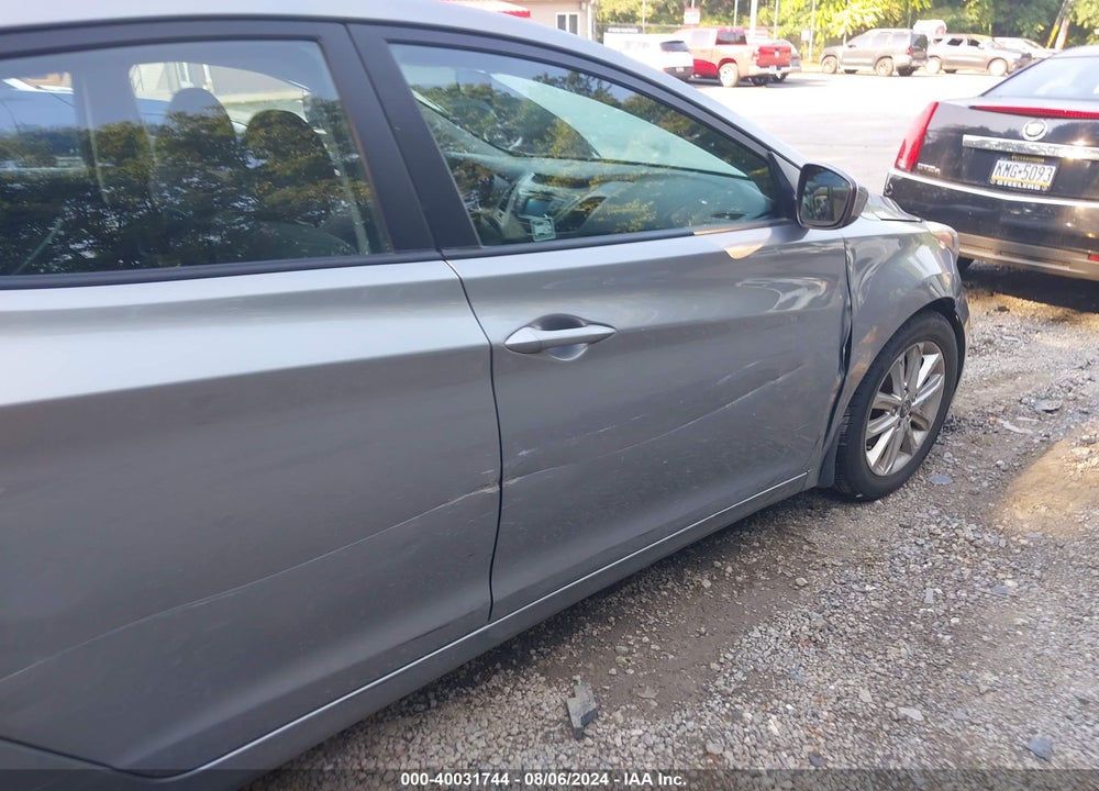2015 HYUNDAI ELANTRA SE VIN: KMHDH4AE6FU413291