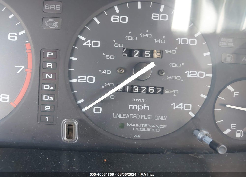 1997 HONDA ACCORD EX VIN: 1HGCD5652VA161941
