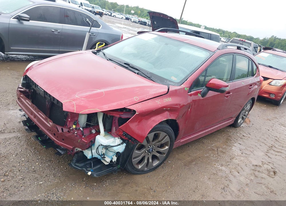 2015 SUBARU IMPREZA 2.0I SPORT PREMIUM VIN: JF1GPAU64F8303071