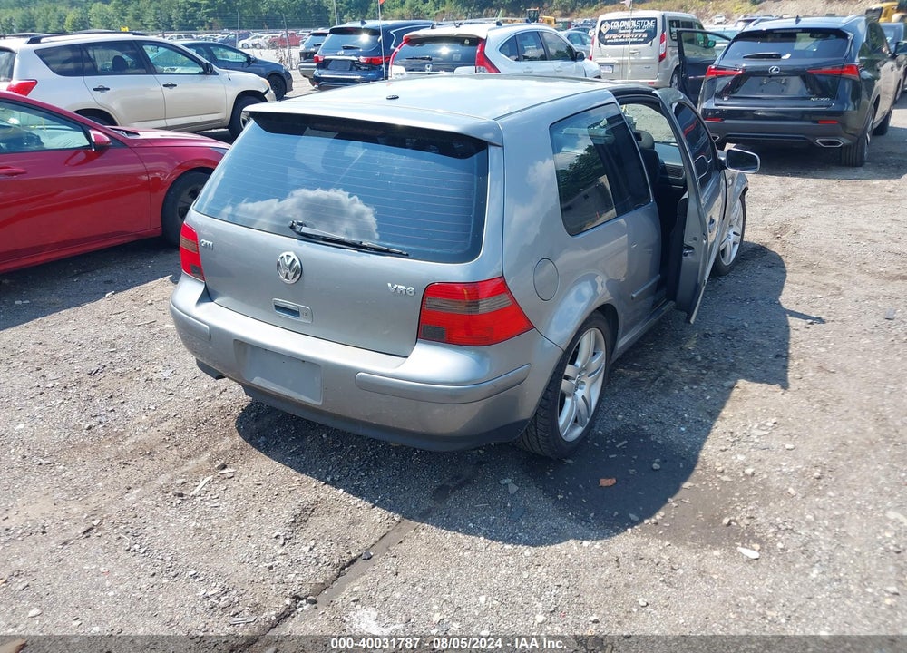 2003 VOLKSWAGEN GTI VR6 VIN: 9BWDH61J034059444