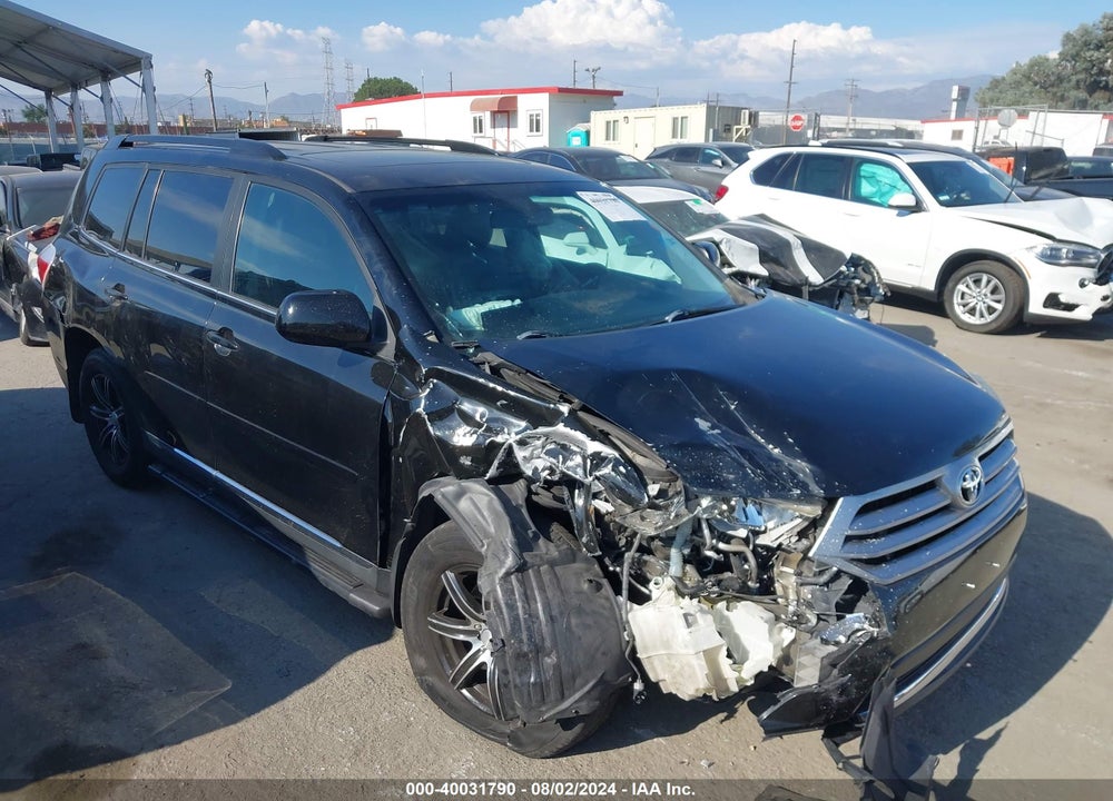 2013 TOYOTA HIGHLANDER SE V6 VIN: 5TDZK3EH4DS125295