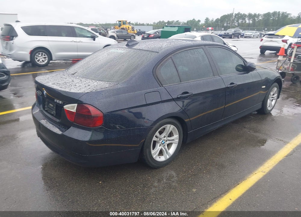 2008 BMW 328I VIN: WBAVA37568NL18433
