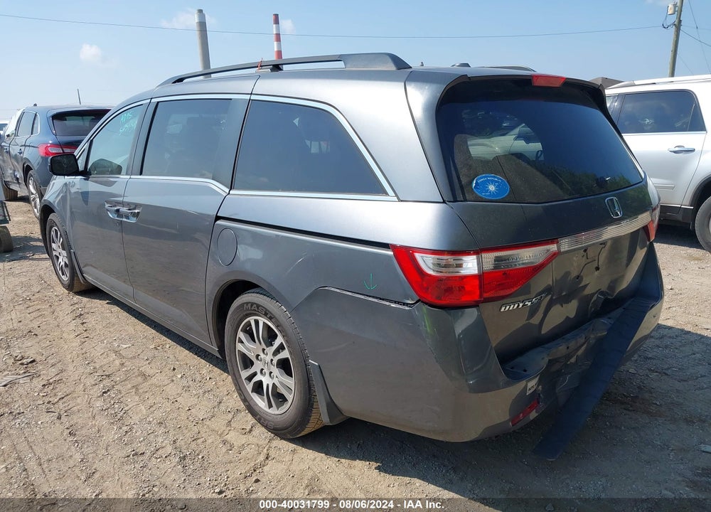 2013 HONDA ODYSSEY EX-L VIN: 5FNRL5H66DB023018